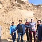 मनसा देवी की भूस्खलन प्रभावित पहाड़ियों का अध्ययन वैज्ञानिकों ने किया निरीक्षण